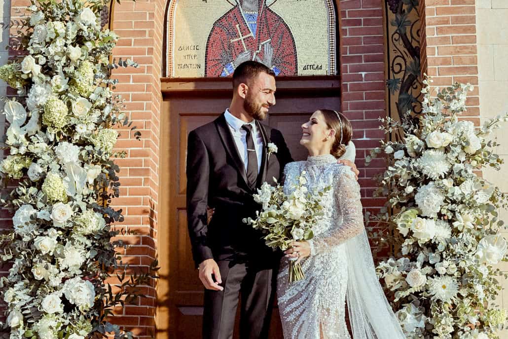 A gorgeous wedding at the Evgenios Hills venue | Savvina & Stelios