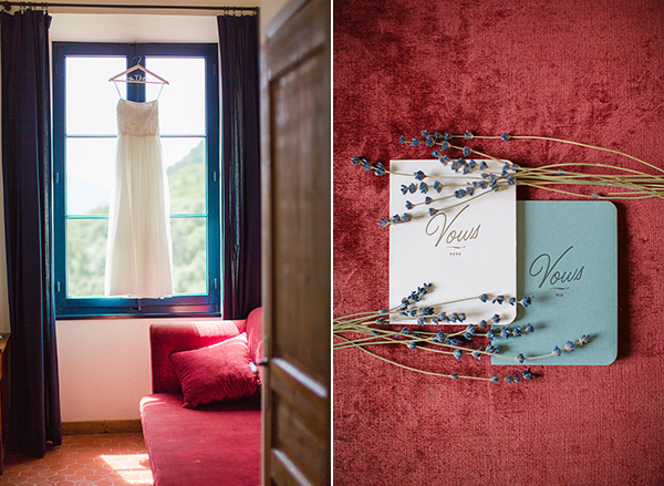 Aidan-Mattox-wedding-dress-invitations