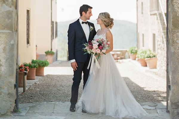 Beautiful destination wedding in Tuscany Beautiful destination wedding in Tuscany