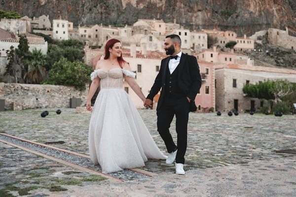 Beautiful next day shoot in Monemvasia | Kelly & Takis