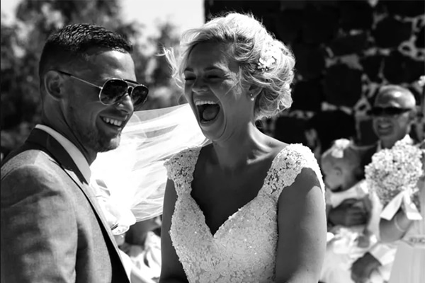 Beautiful Santorini wedding video | Rebecca & David Beautiful Santorini wedding video | Rebecca & David