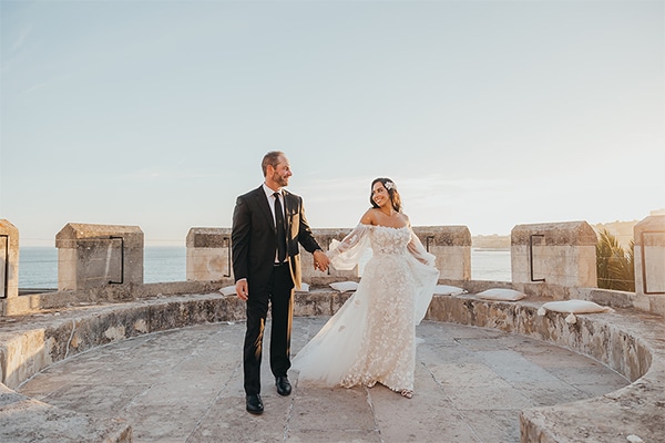 Beautiful summer wedding at the Forte da Cruz in Portugal | Tanaz & Will Beautiful summer wedding at the Forte da Cruz in Portugal | Tanaz & Will