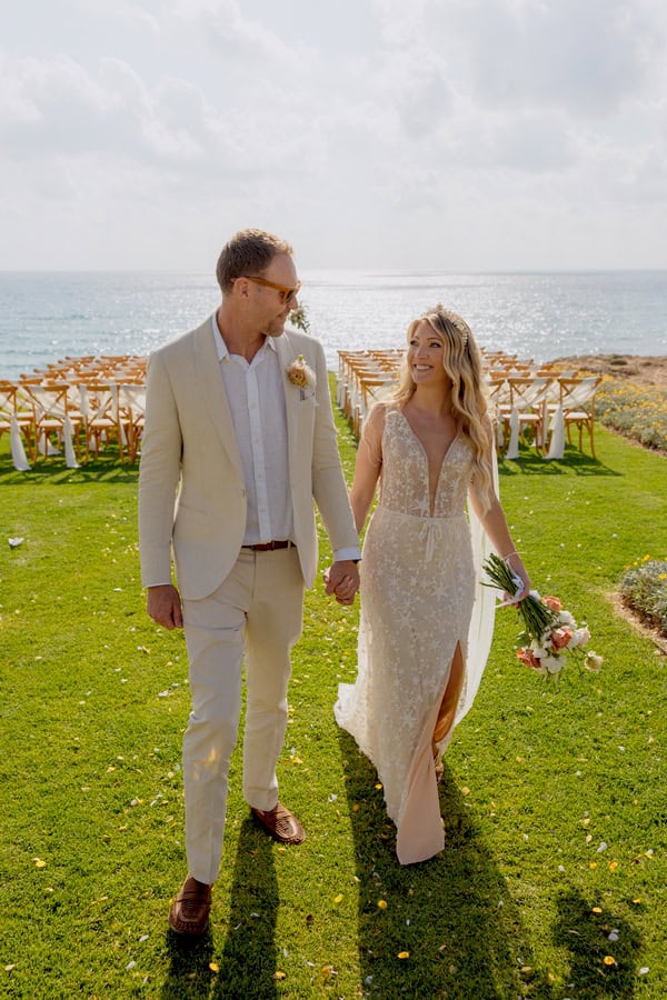 Boho Chic Destination Wedding By The Sea Cyprus