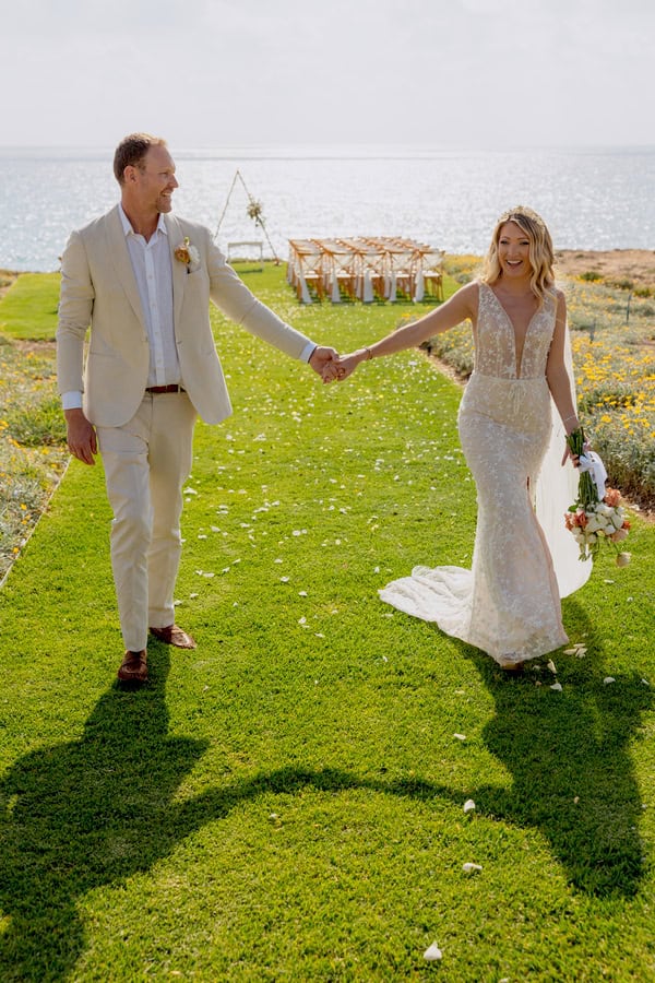 Boho Chic Destination Wedding By The Sea Cyprus