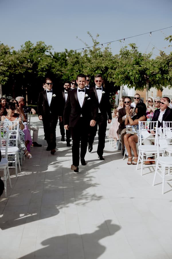 Classic Timeless Wedding By The Sea White Blooms