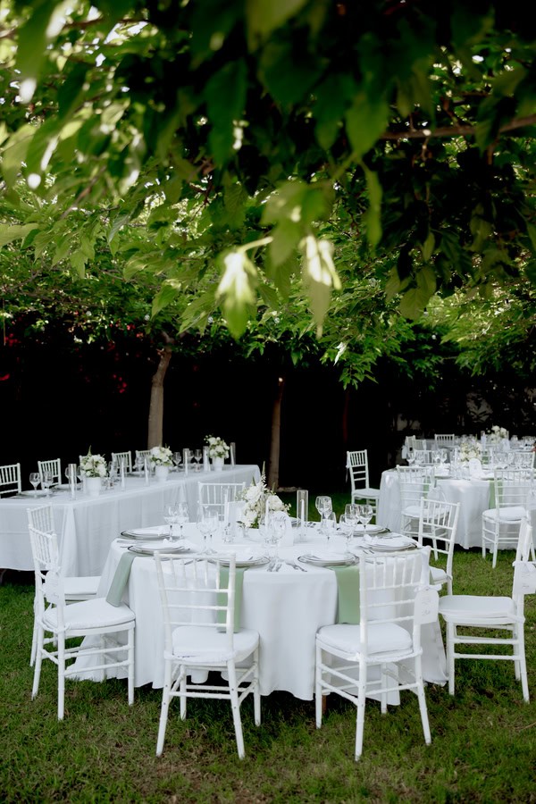Classic Timeless Wedding By The Sea White Blooms