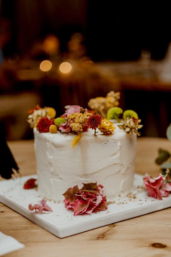 Colorful Floral Details Destination Wedding Greece