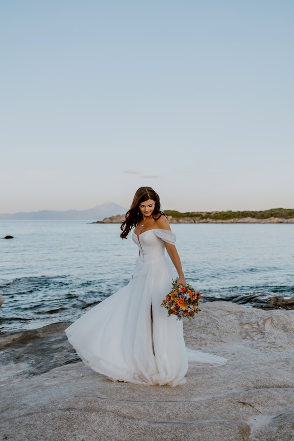 Colorful Summer Destination Wedding Greece