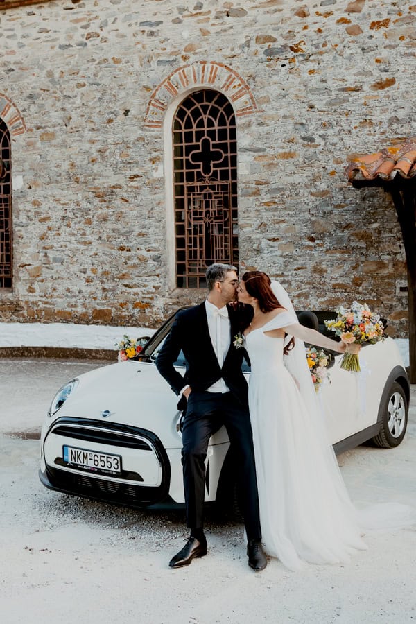 Colorful Summer Destination Wedding Greece