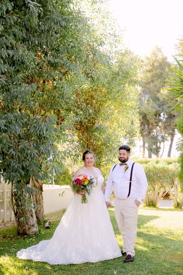 Colorful Wedding Kefalonia Gorgeous Florals