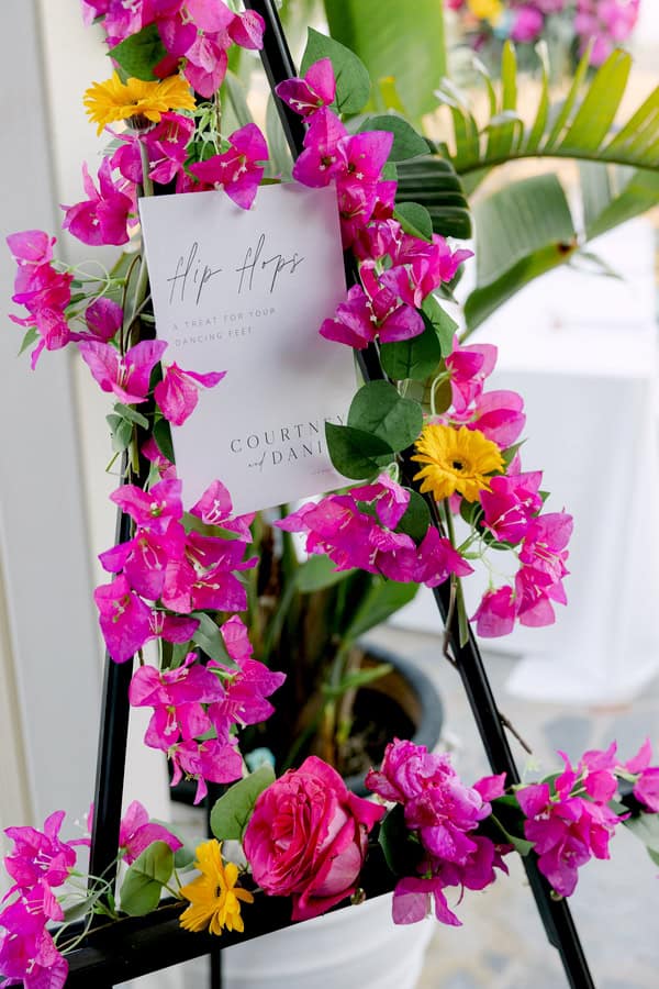 Colorful Wedding Kefalonia Gorgeous Florals