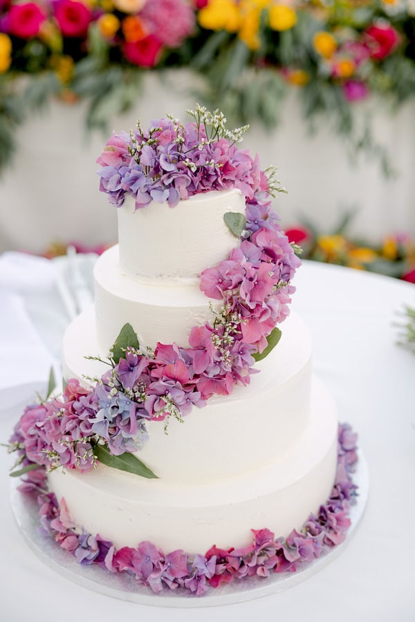 Colorful Wedding Kefalonia Gorgeous Florals