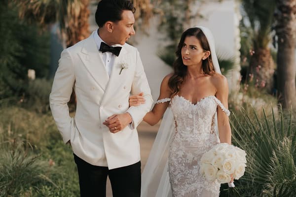 Elegant spring wedding in Athens with white blooms and chic details | Margareta & Theo Elegant spring wedding in Athens with white blooms and chic details | Margareta & Theo