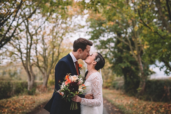 Romantic autumnal wedding with fairy lights | Rachel & Andrew Romantic autumnal wedding with fairy lights | Rachel & Andrew