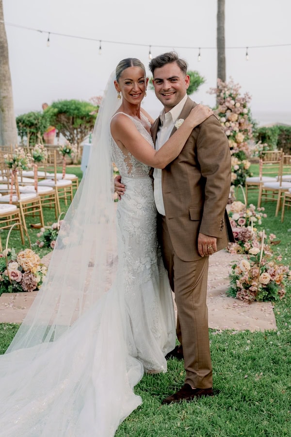 Romantic Floral Wedding Sea Columbia Beach Resort