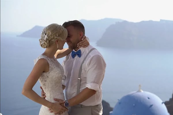 Romantic Santorini wedding video | Natasja & Rob Romantic Santorini wedding video | Natasja & Rob