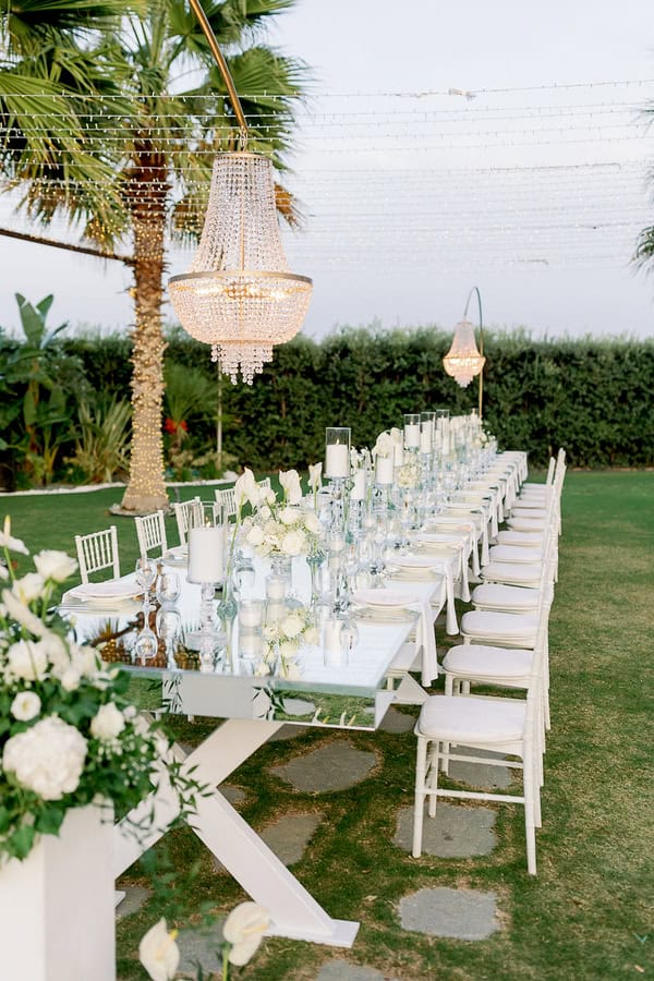 Romantic Seaside Wedding Chania Elegant White Florals