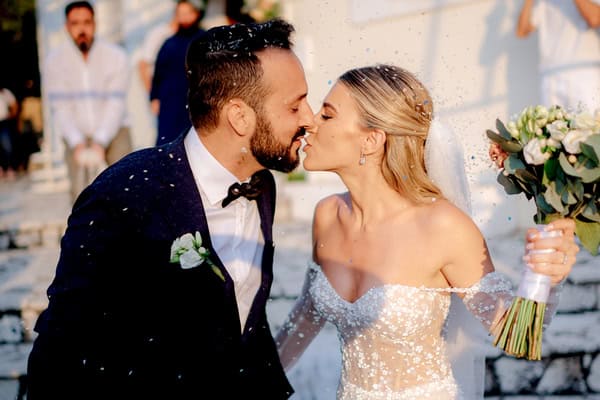 Romantic summer wedding in Lefkada with charming details | Iliana & Giannis Romantic summer wedding in Lefkada with charming details | Iliana & Giannis