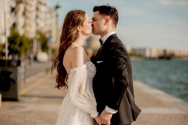 Romantic Wedding Thessaloniki White Blush Pink Roses