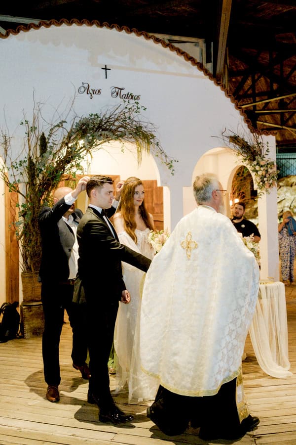 Romantic Wedding Thessaloniki White Blush Pink Roses