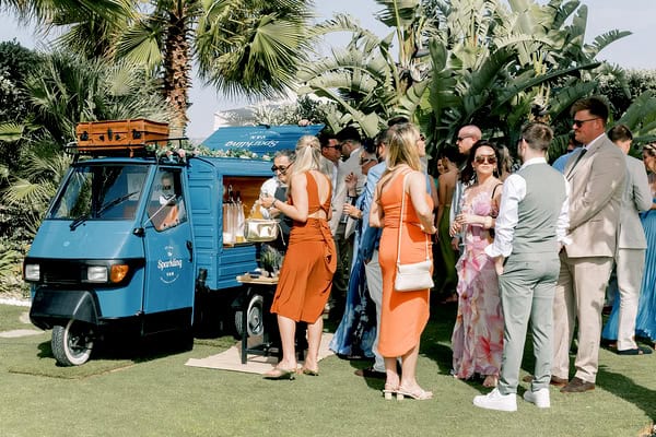 Seaside Celebration In Crete Filled With Vibrant Florals