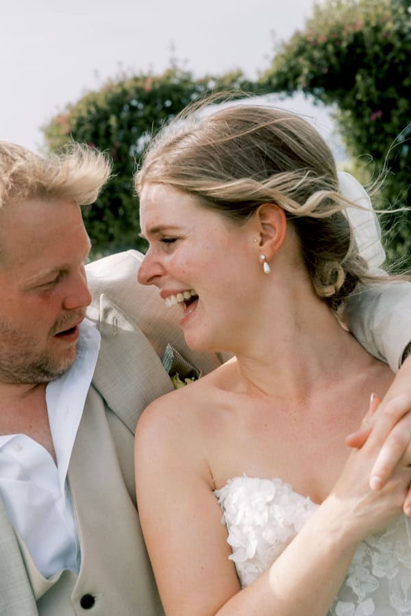 Seaside Celebration In Crete Filled With Vibrant Florals