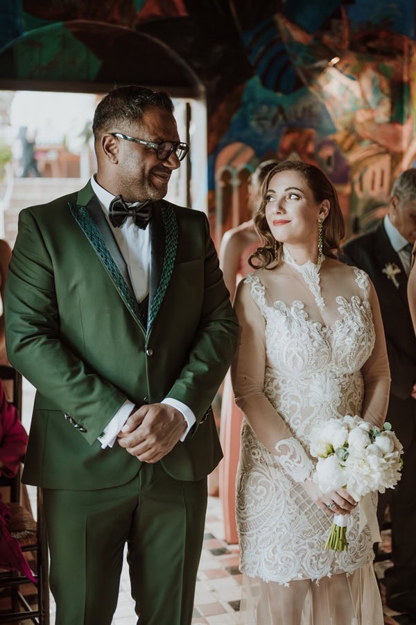 Spring Wedding Columbia Resort Pastel Shades