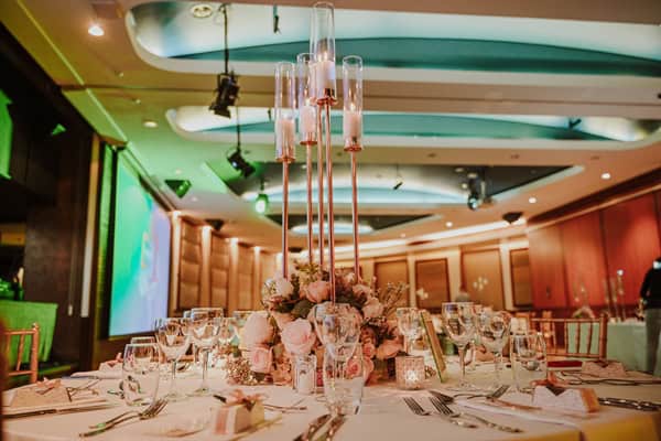 Spring Wedding Columbia Resort Pastel Shades