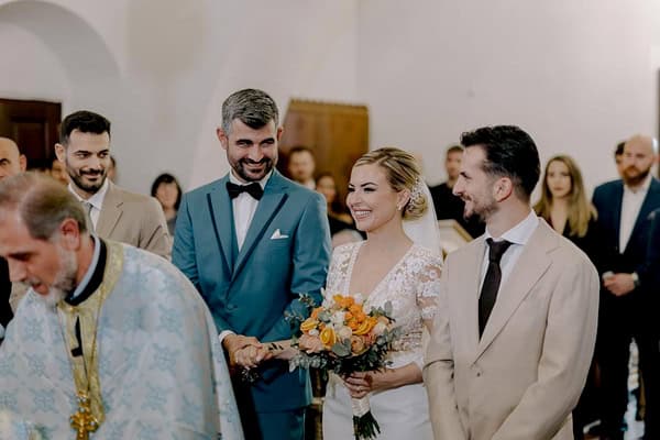 Spring Wedding In Monemvasia Filled With Vibrant Colors