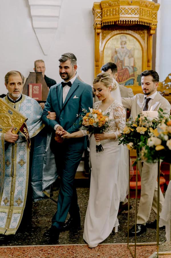 Spring Wedding In Monemvasia Filled With Vibrant Colors