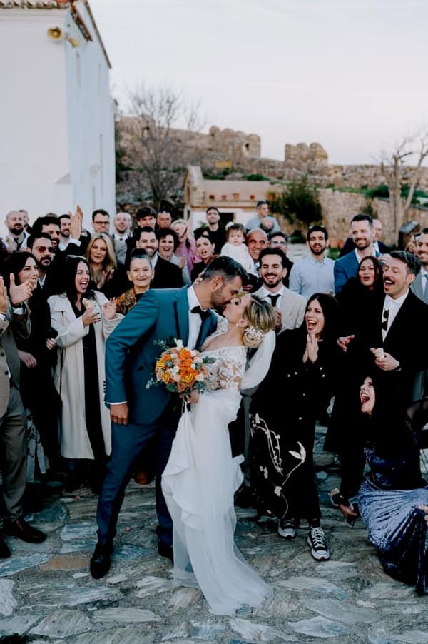 Spring Wedding In Monemvasia Filled With Vibrant Colors