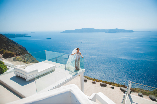 Summer destination wedding in Santorini | Maria & Konstantinos Summer destination wedding in Santorini | Maria & Konstantinos