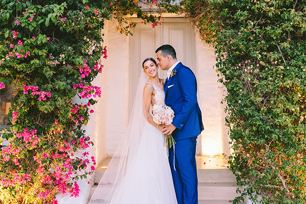 Summer wedding in the Athenian Riviera with timeless elegance | Demetra & Michalis
