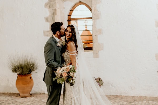 Summer wedding in Chania with boho chic details | Evrianthi & Vaggelis