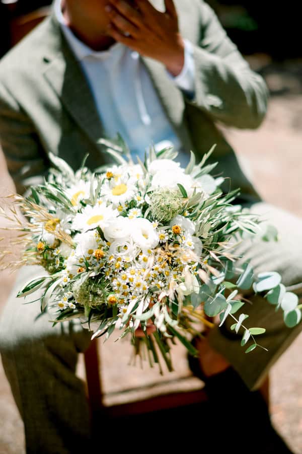 Summer Wedding Chania Chamomile Rustic Details