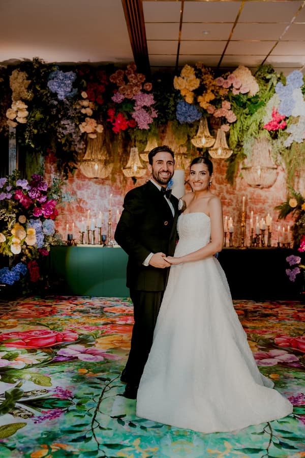 Summer Wedding With Vibrant Flowers