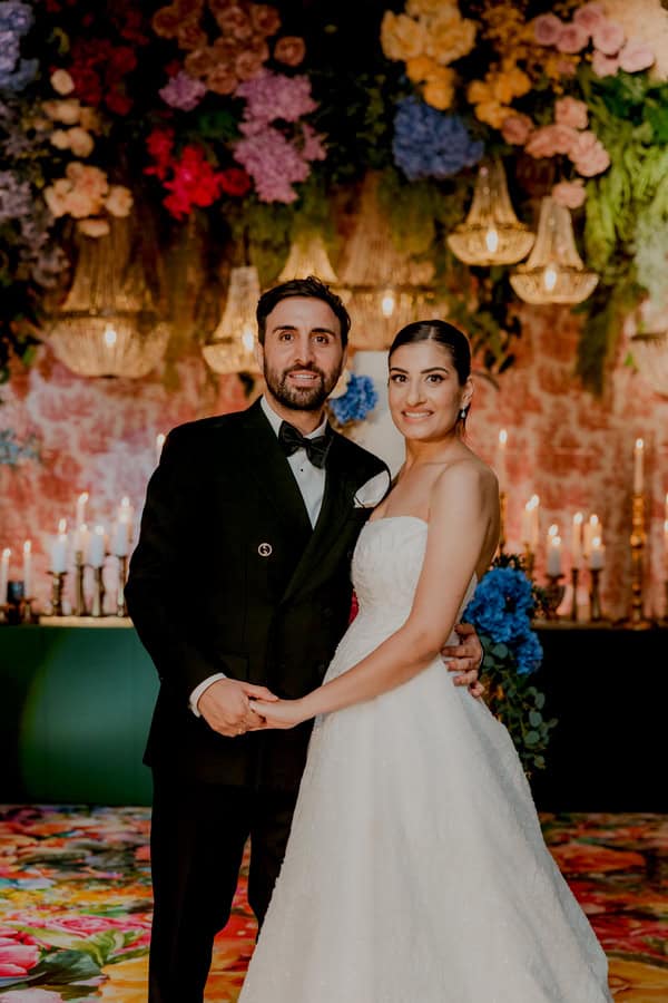 Summer Wedding With Vibrant Flowers