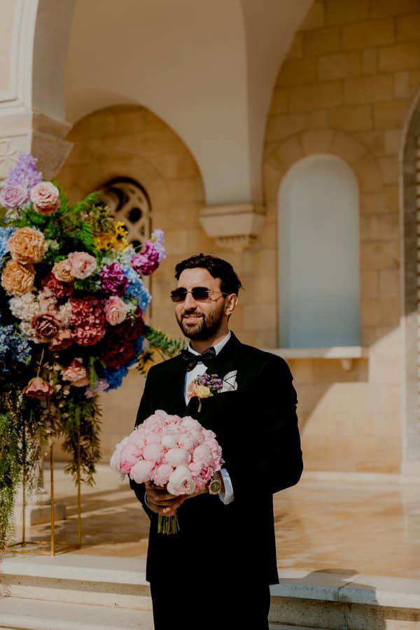 Summer Wedding With Vibrant Flowers
