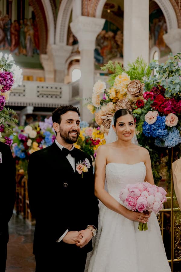 Summer Wedding With Vibrant Flowers