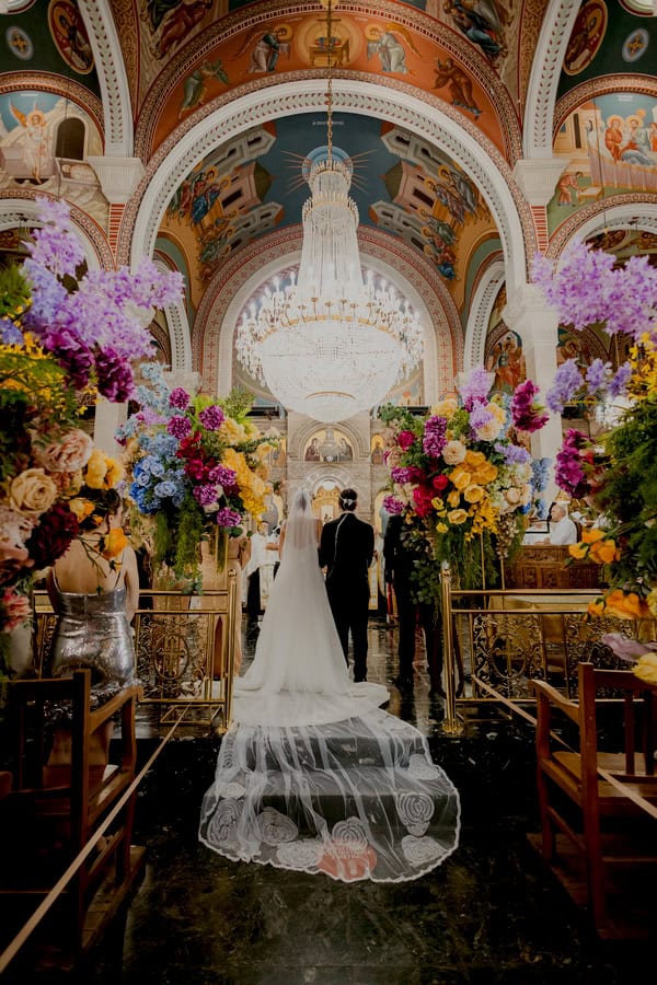 Summer Wedding With Vibrant Flowers