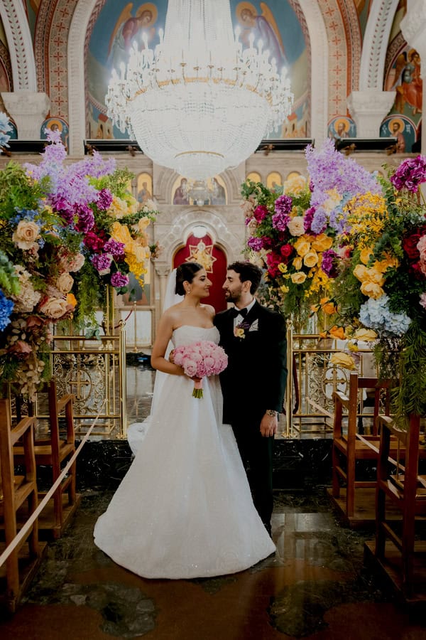 Summer Wedding With Vibrant Flowers