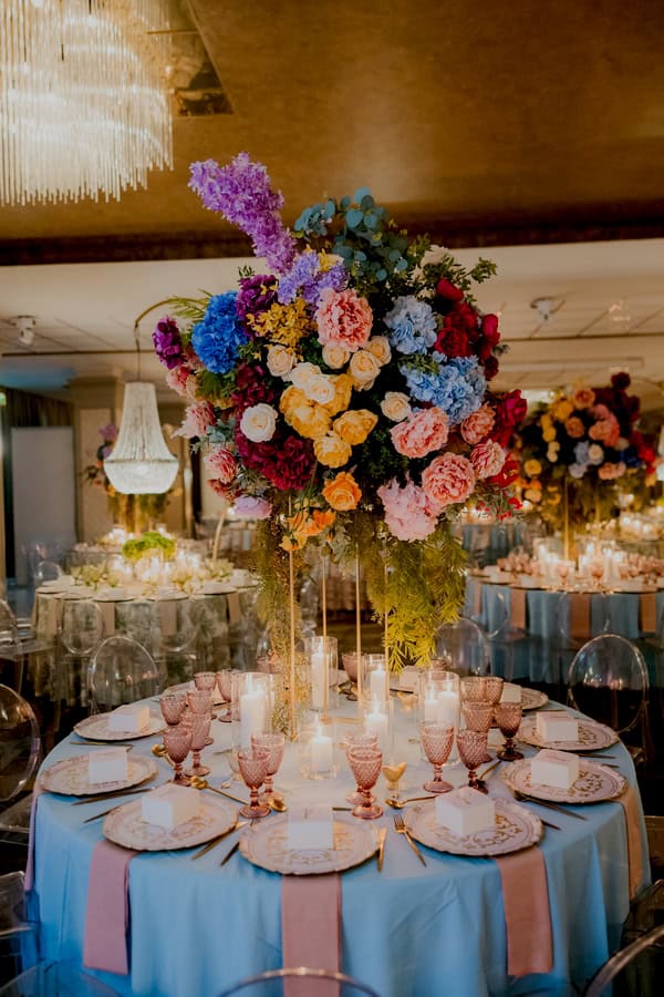 Summer Wedding With Vibrant Flowers