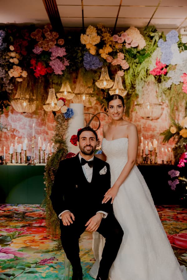 Summer Wedding With Vibrant Flowers